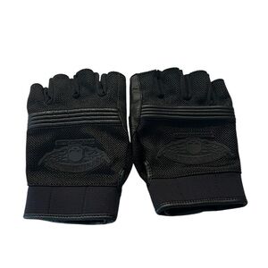 Black Fingerless Gloves